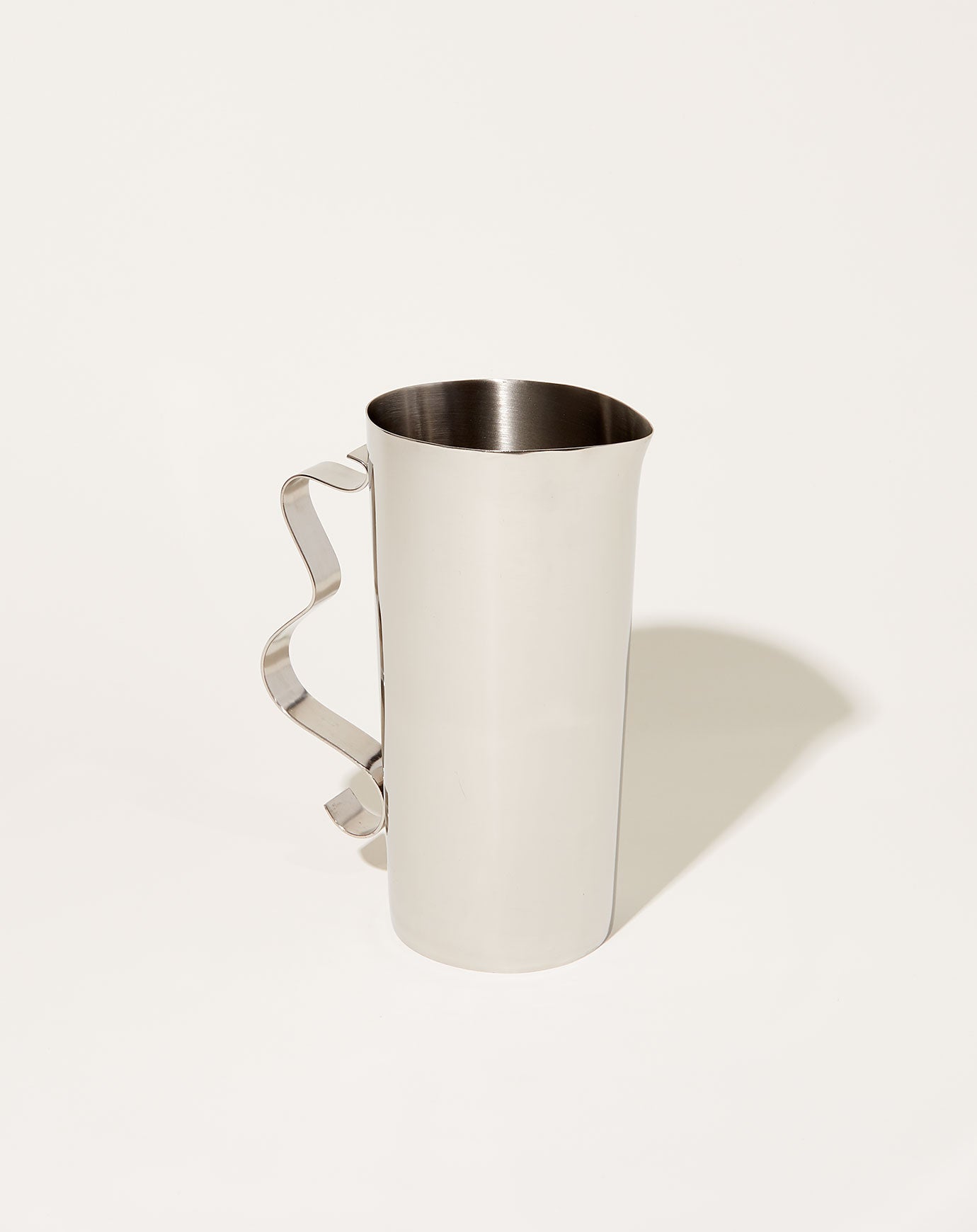 Sophie Lou Jacobsen Squiggle Pitcher in Mirror Polish Stainless Steel