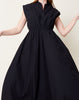 Studio Nicholson Nestor Dress in Darkest Navy