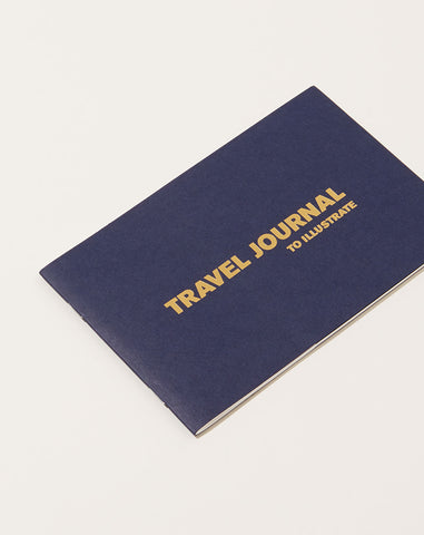 Navy Travel Notebook