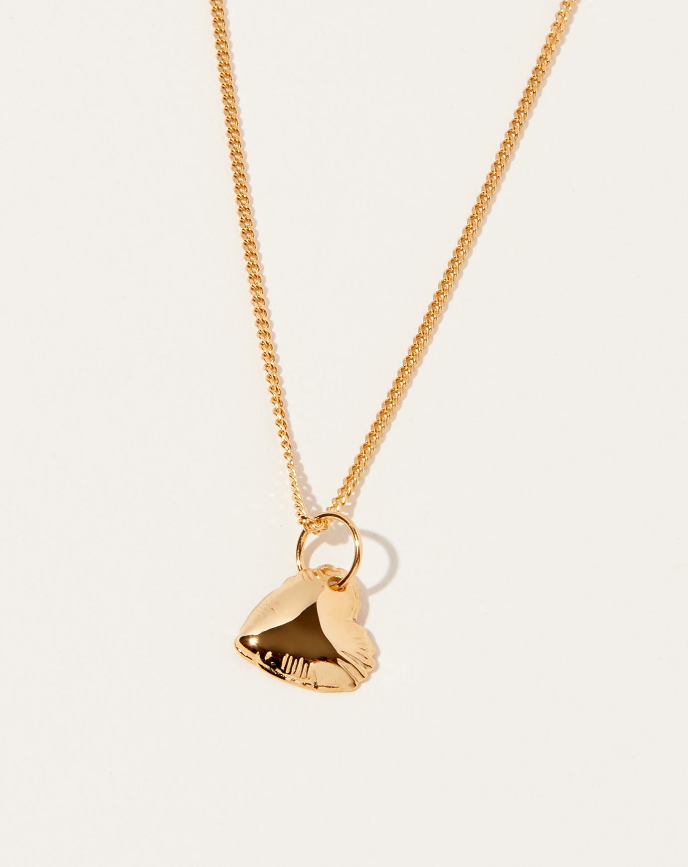 Love Letters Necklace Heart, gold