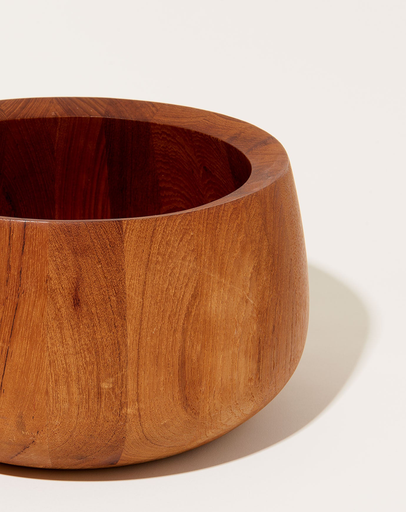 Vintage Oversized Dansk Wooden Bowl
