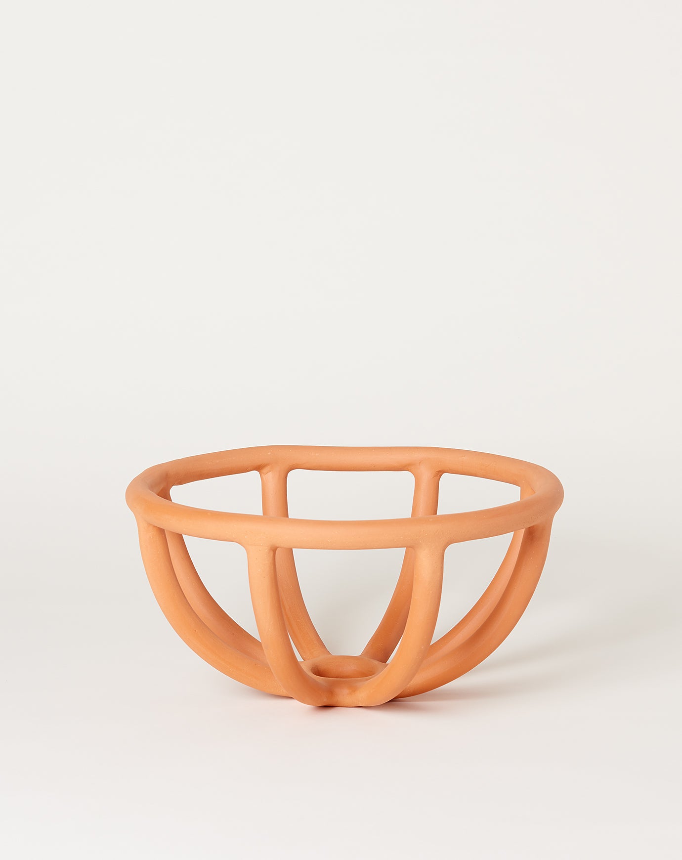 SIN Medium Prong Bowl in Terracotta