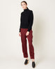 Zero + Maria Cornejo Akeo Jodhpur in Currant Recycled Drape