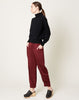 Zero + Maria Cornejo Akeo Jodhpur in Currant Recycled Drape