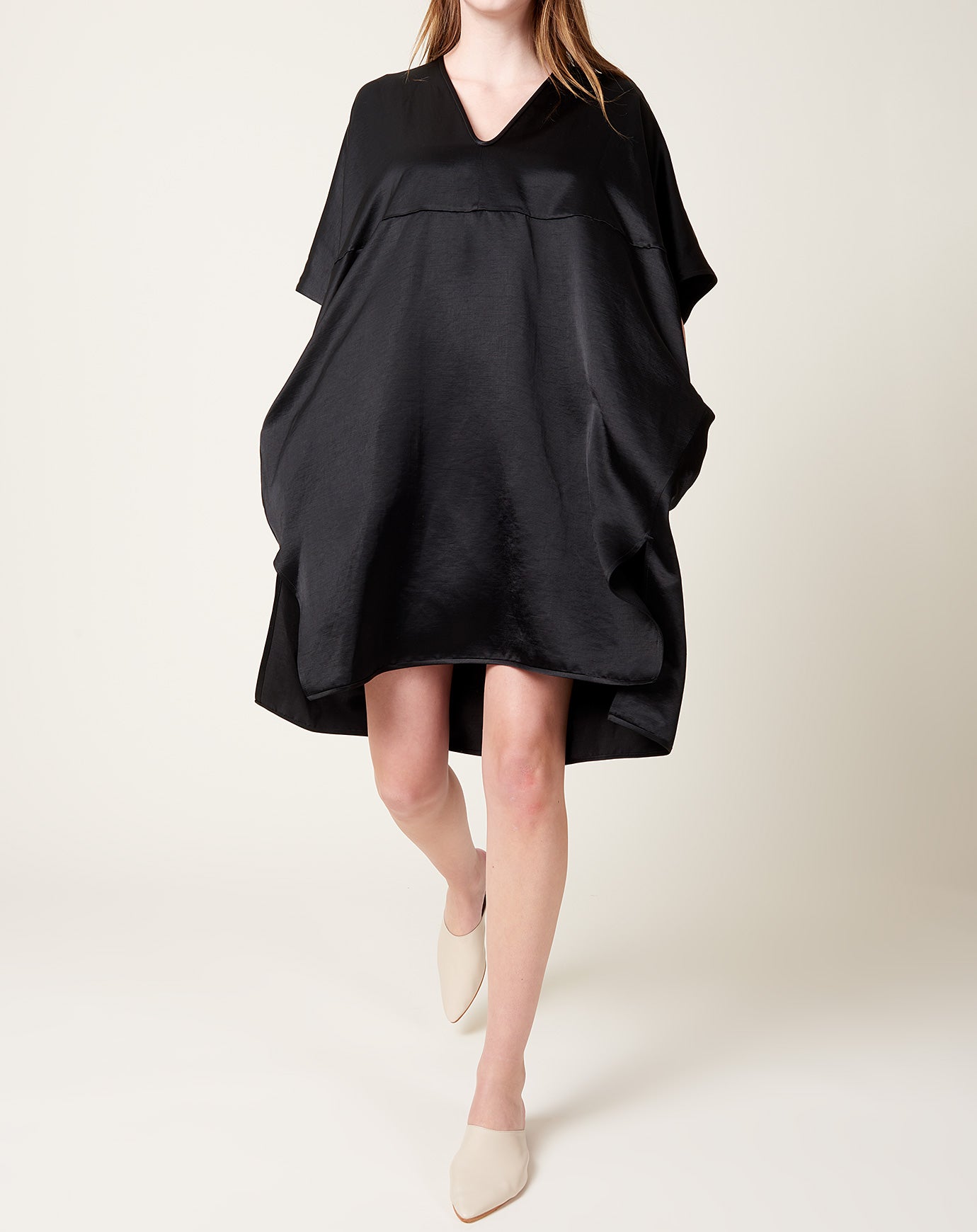 Zero + Maria Cornejo Elie Dress in Black