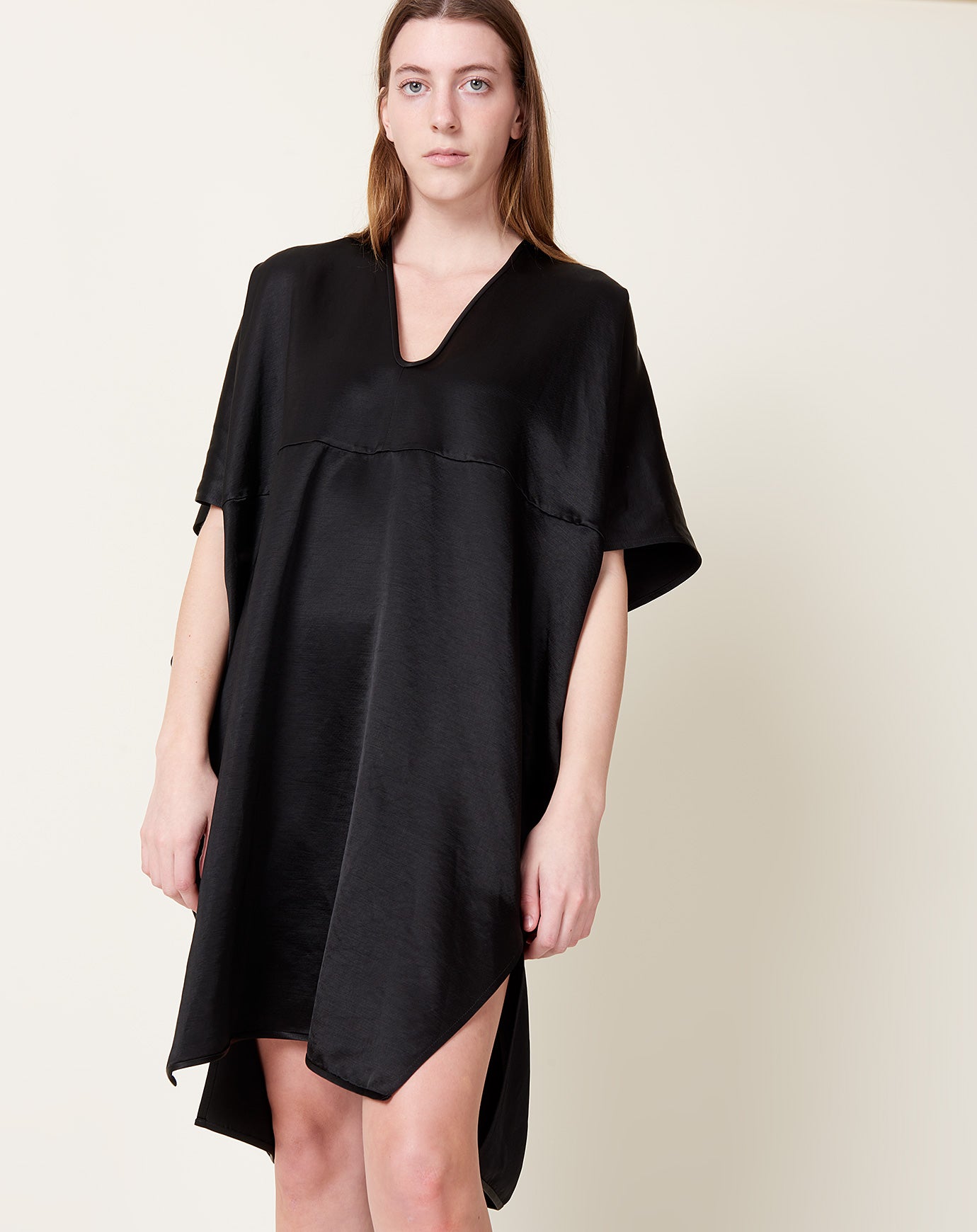 Zero + Maria Cornejo Elie Dress in Black