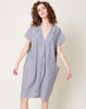 Zero + Maria Cornejo Fin Gaban Dress in Indigo Summer Stripe