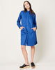 Zero + Maria Cornejo Forward Shirt Dress in Royal Blue