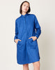 Zero + Maria Cornejo Forward Shirt Dress in Royal Blue